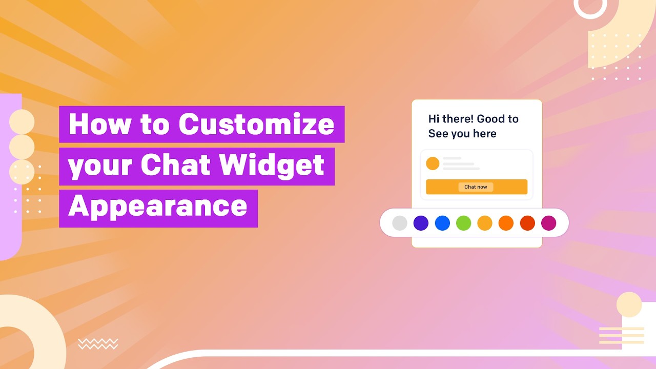 How to Customize Your Chat Widget Appearance