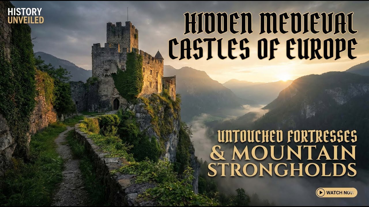 Hidden Medieval Castles of Europe | Untouched Fortresses & Mountain Strongholds