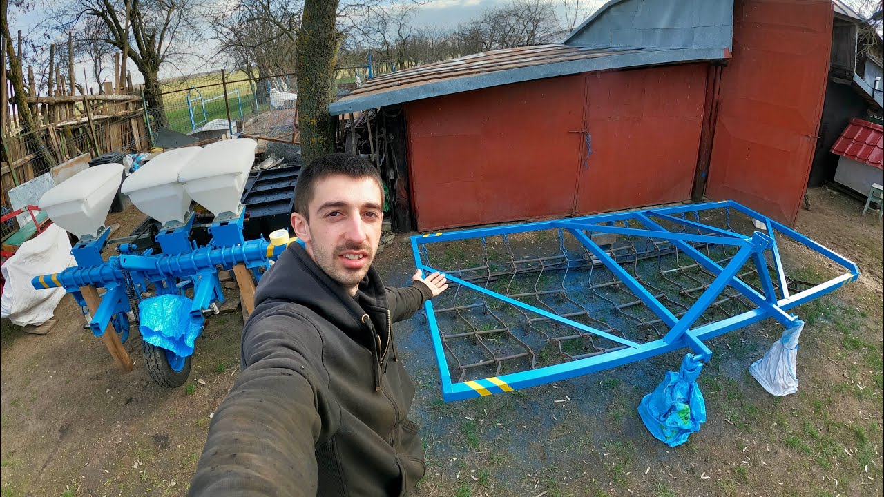AM ÎMBUNĂTĂȚIT GRAPA DE PAȘUNE + Revizia la remorcă