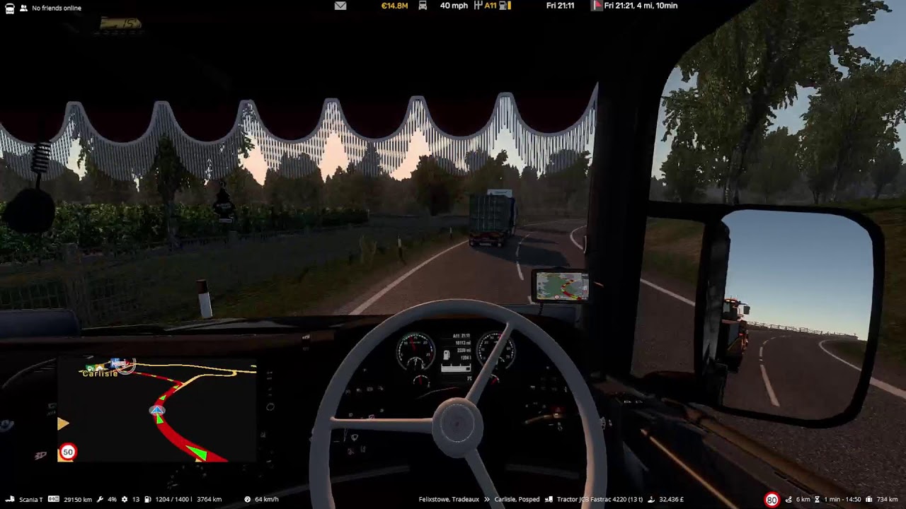 ETS 2 (SINGLE PLAYER)