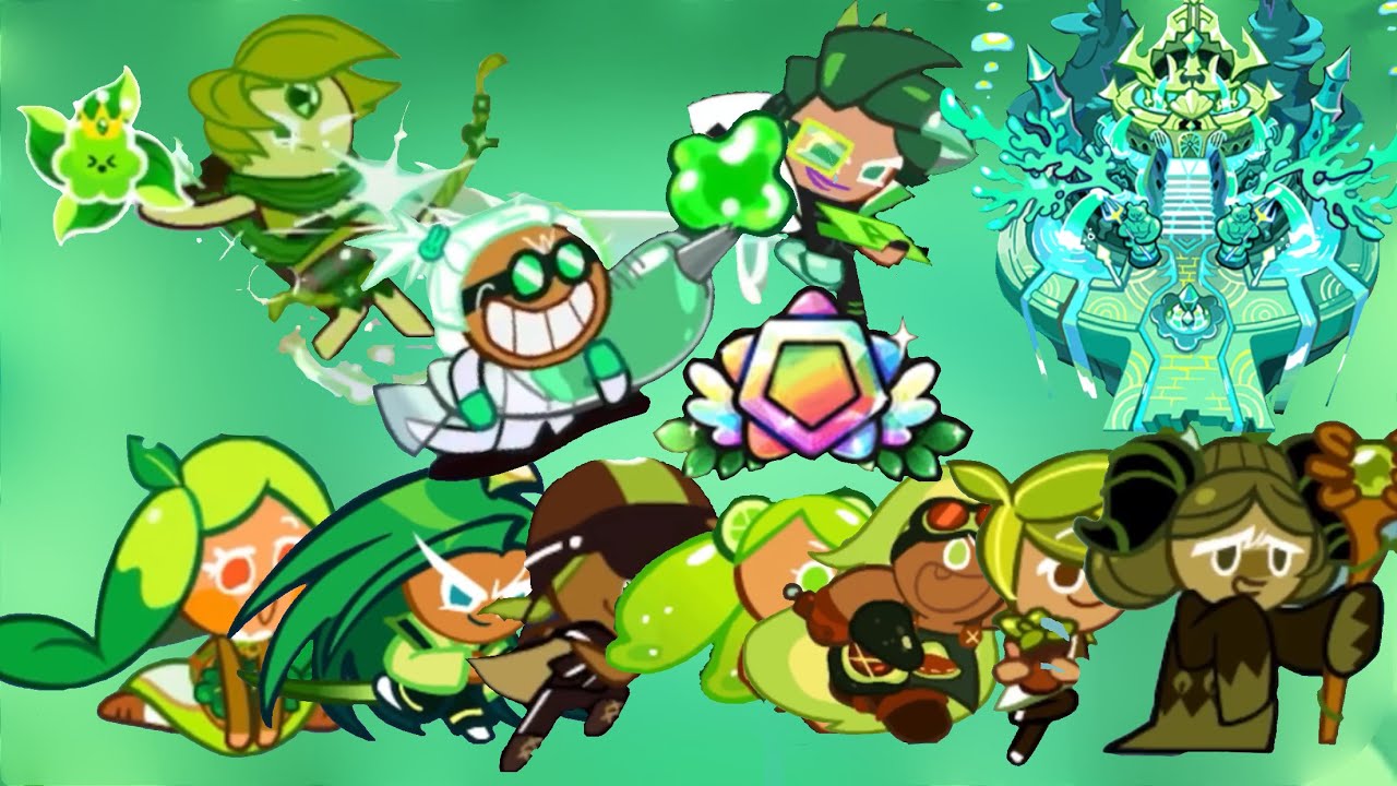 Sugarteara but i use only green coloured cookies [ Cookierun Ovenbreak ]