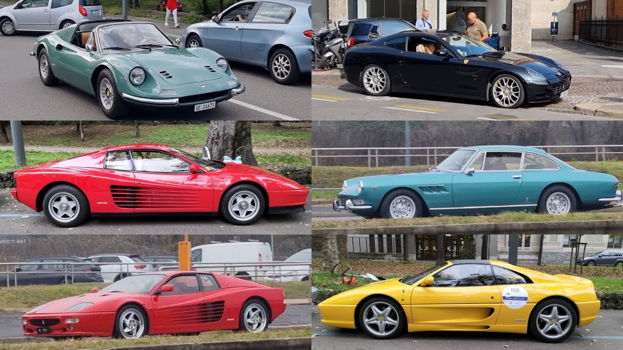 Ferrari retro collection ♥️♥️ in Milano