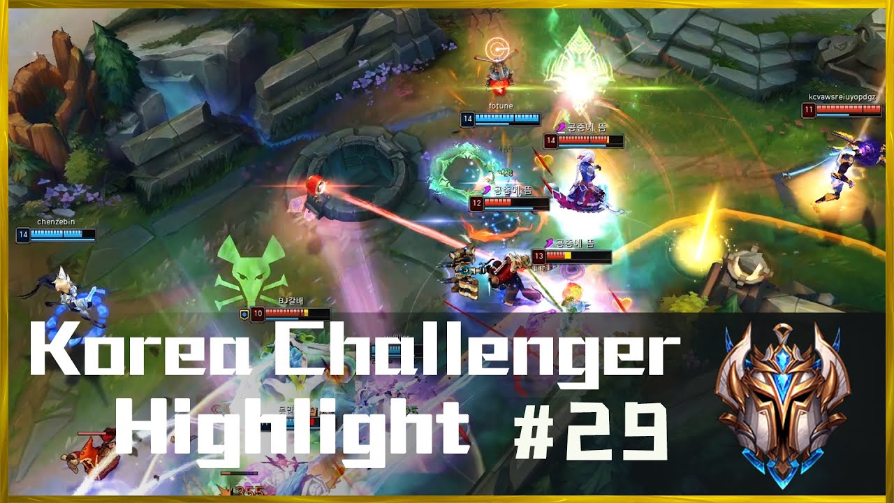 Korea Challenger Highlight#29 [LEAGUE OF LEGENDS]