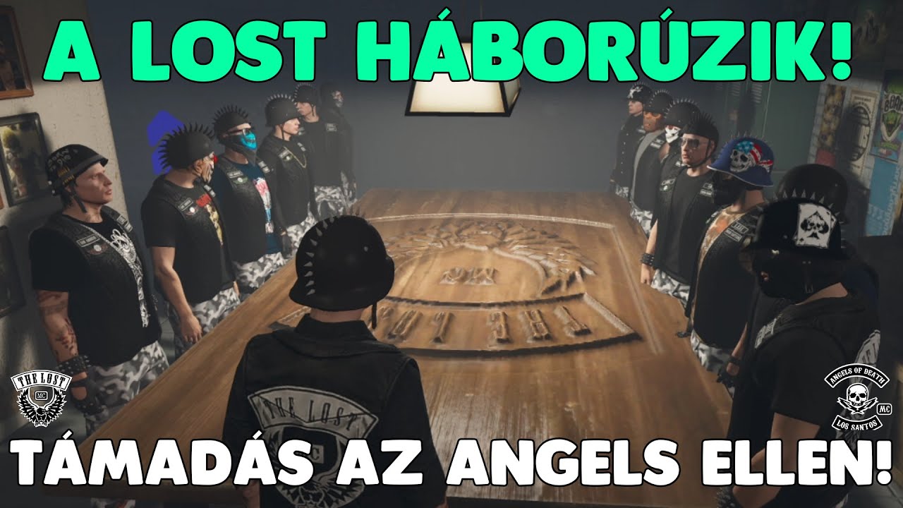 TÁMADÁS AZ ANGELS ELLEN! - The Lost MC Háború