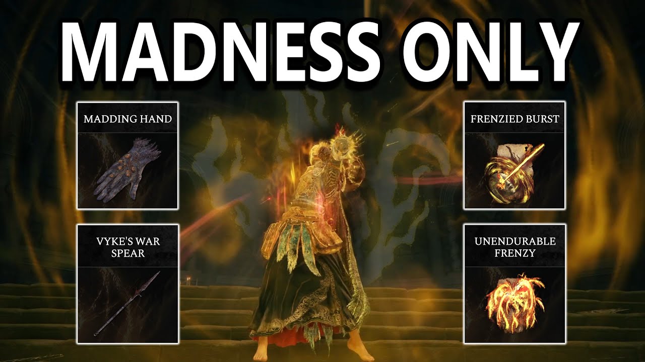 I Beat Elden Ring Using ONLY Madness