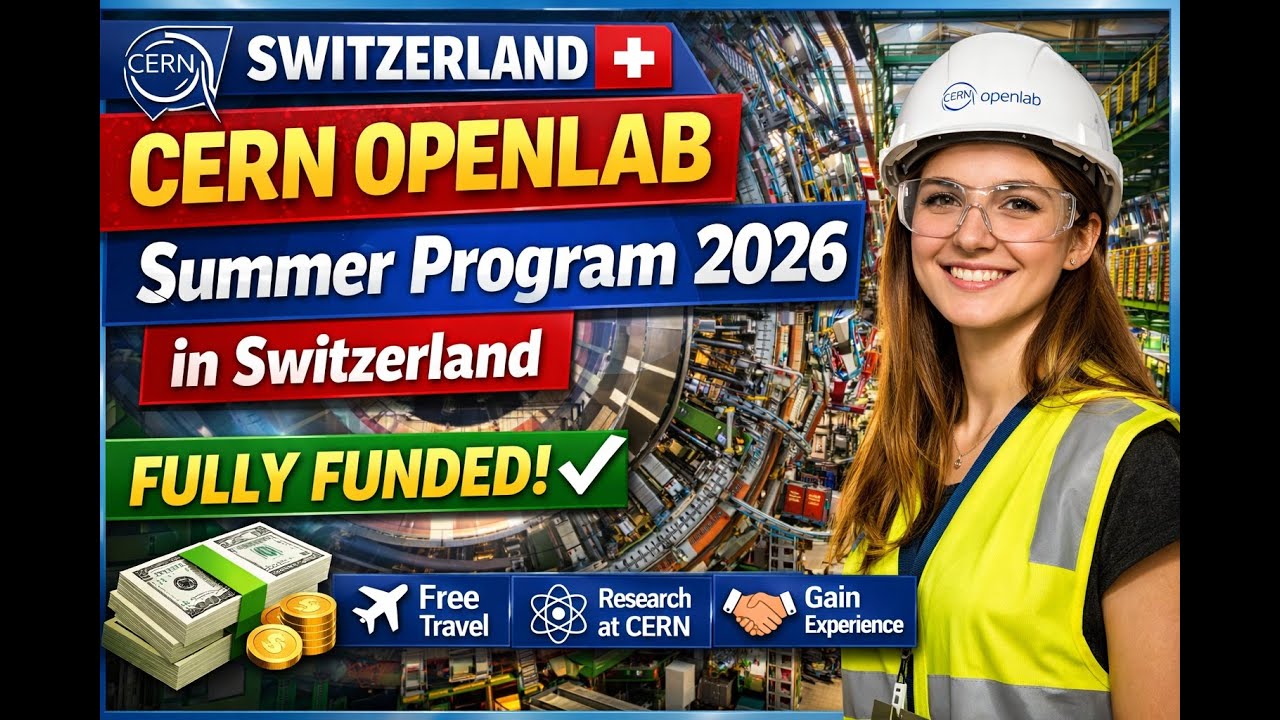 CERN OPENLAB Summer Student Program 2026 | Fully Funded Internship in Switzerland