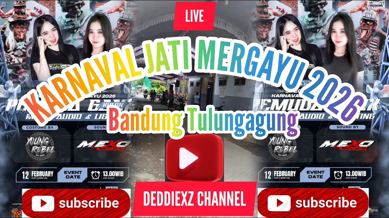 LIVE.  ..Dusun JATI MERGAYU CARNIVAL 2026  BANDUNG TULUNGAGUNG