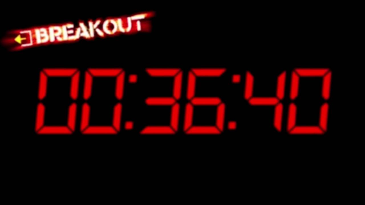 Breakout Timer with Suspenseful music