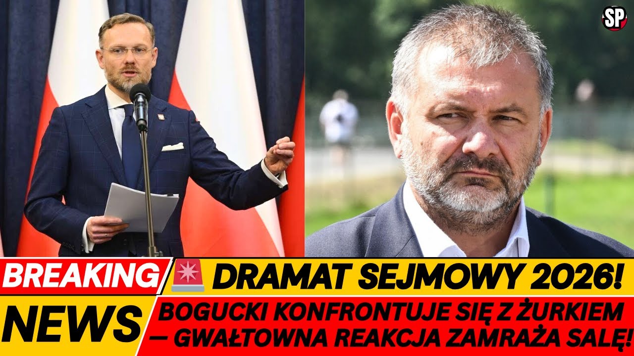🚨 Dramat sejmowy 2026! Bogucki konfrontuje się z Żurkiem — gwałtowna reakcja zamraża salę!