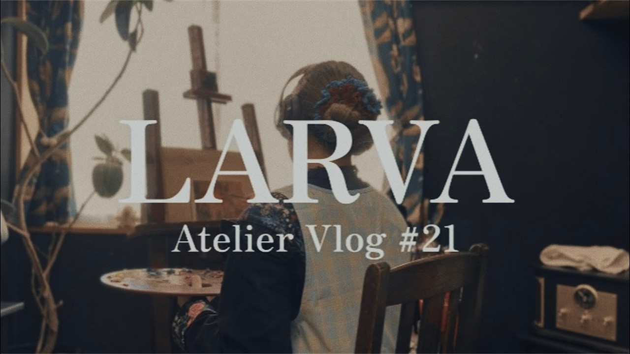 vlog｜薔薇の油絵、恵方巻づくり。オンラインショップオープンについて。