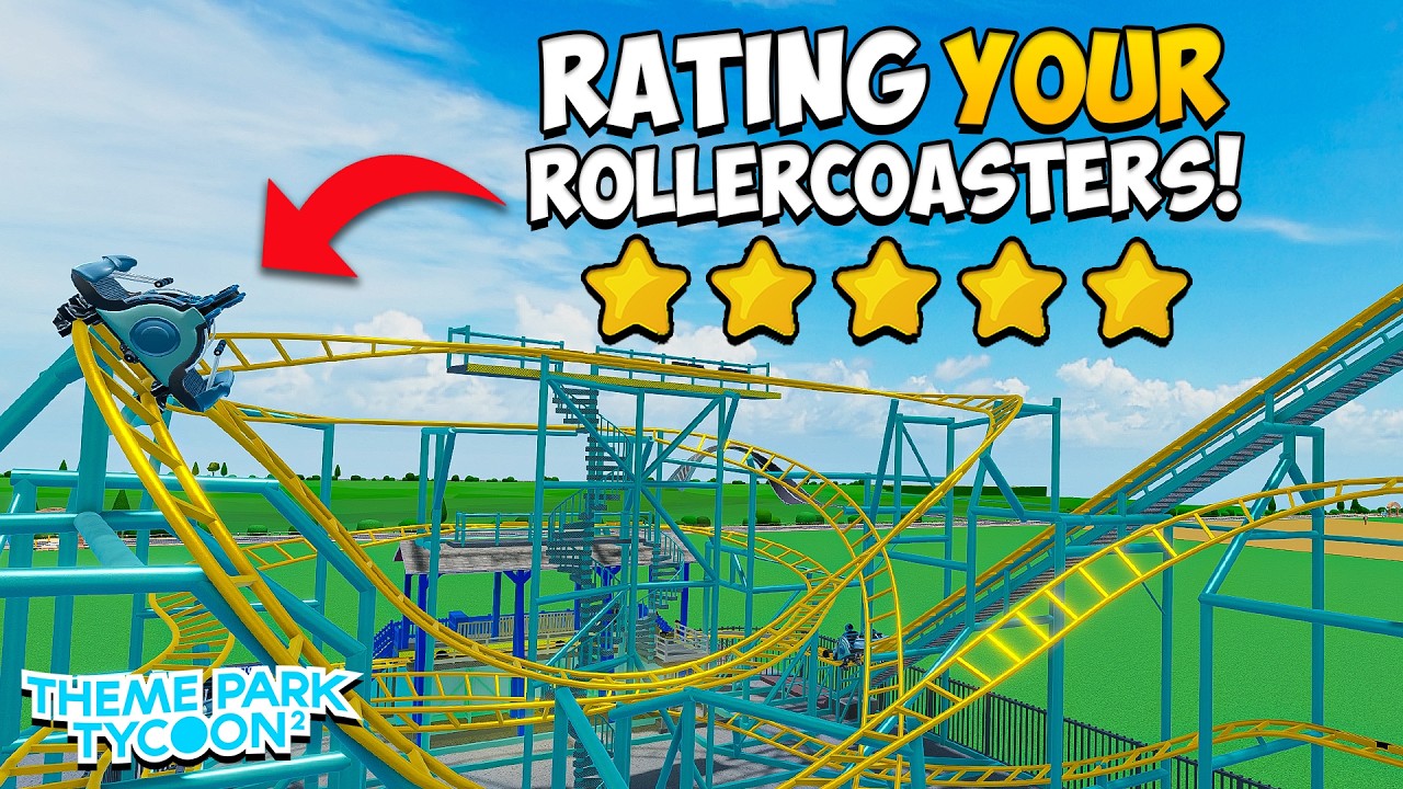 Rating YOUR 5 Star Rollercoasters in Theme Park Tycoon 2! (#23)