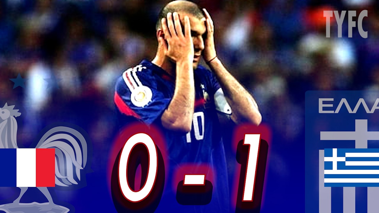 Greece 1&ndash;0 France 🏆 | UEFA Euro 2004 Quarterfinal | Highlights & Goals | Road to Glory