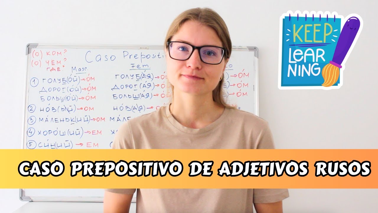 CASO PREPOSITIVO DE LOS ADJETIVOS RUSOS #idiomaruso  #russianlanguage #idiomaruso