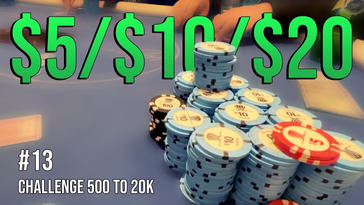 IL LIT MAL SON JEU et me laisse un pot de $3400 à Vegas - 500 to 20K #13