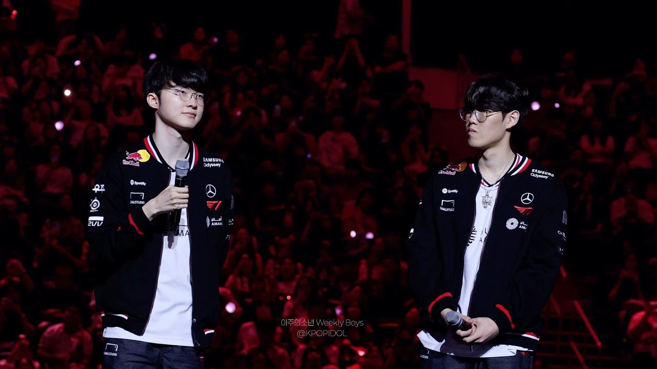 [4K] T1 페이커 오너 '걱정말아요 그대' 공약 노래부르기_T1 Homeground Ver. 250727 Faker Oner duet