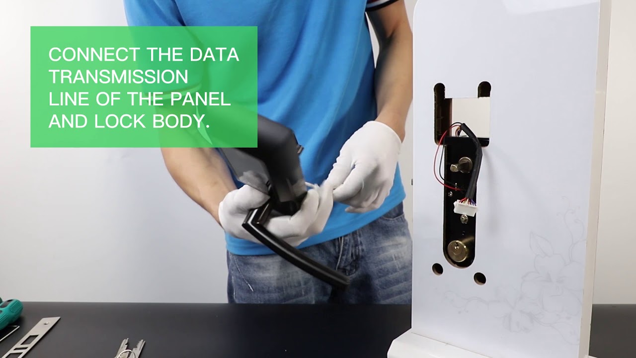Hotel locks installation video