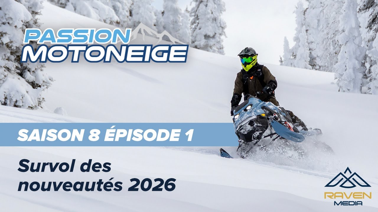 Une nouvelle vidéo de motoneige à découvrir ! Survol des modèles 2026 !