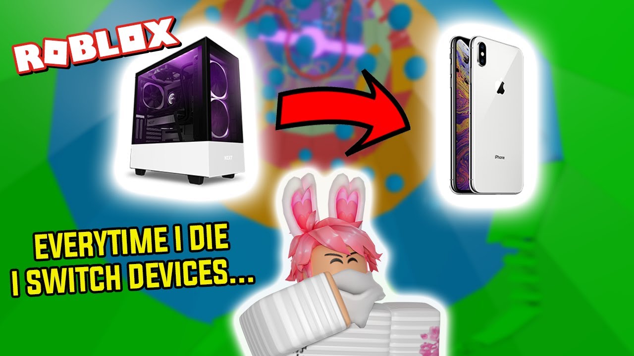 TOWER OF HELL but if i die I SWITCH DEVICES...