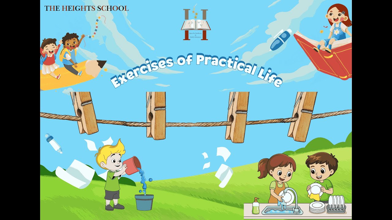 🌟 Practical Life Skills Activities | Preschool Kids Learning Independence Through Fun! 🌟