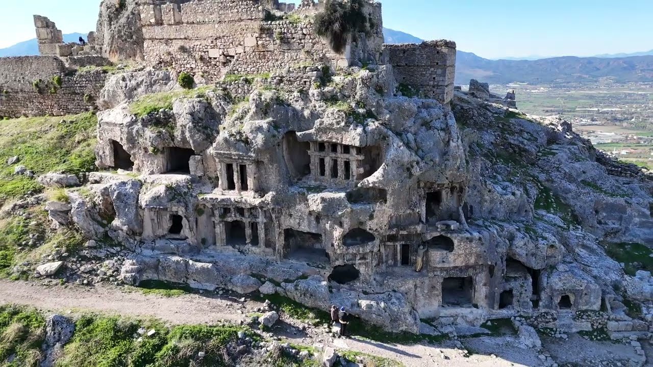 Lost Lycian Civilization: Cinematic Drone Flight Over TLOS Ancient City, Türkiye