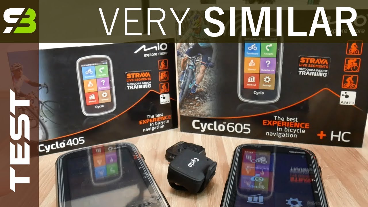 Bike Computer Mio Cyclo 405 vs. 605. Part 1. More than GPS Navigation...