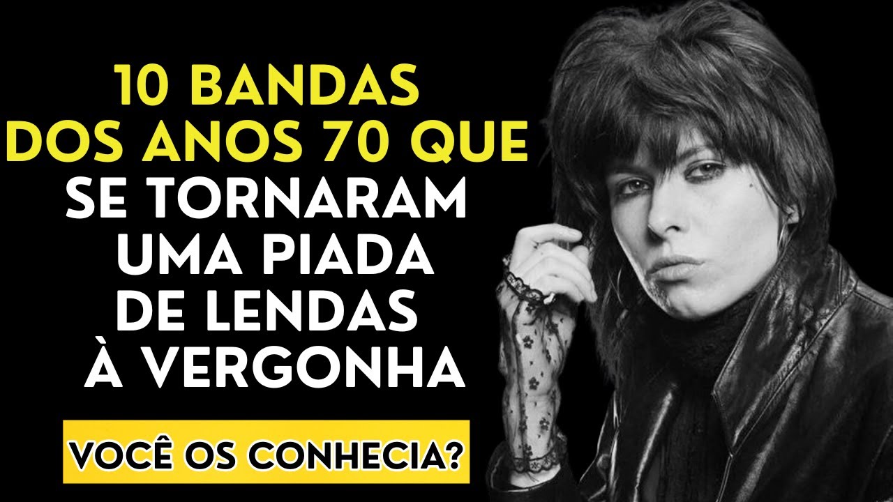 10 Bandas dos Anos 70 que Viraram Piada em Segundos