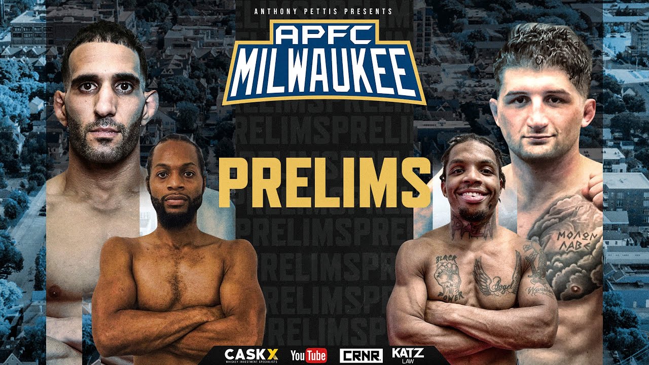 APFC 9: MILWAUKEE FIGHT NIGHT 3 LIVE PRELIMS