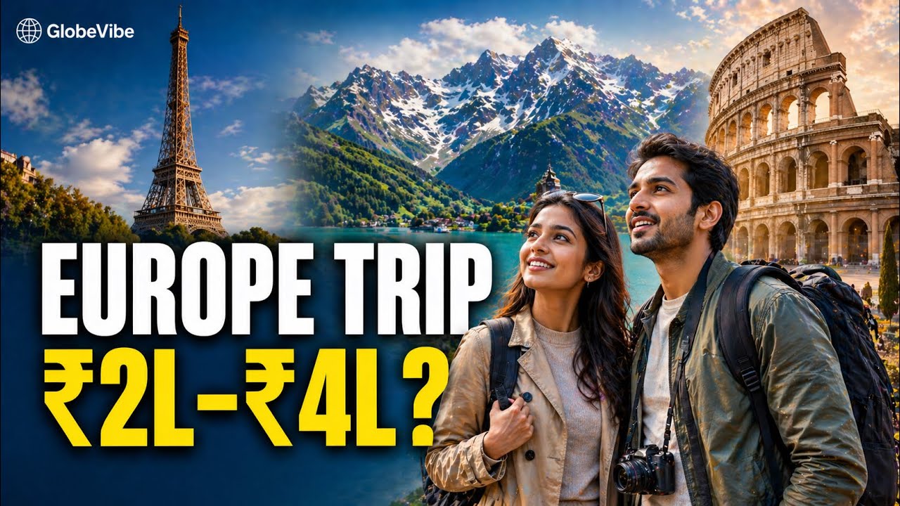 Europe Trip Cost from India 🇪🇺 | 10-Night Multi-Country Europe Tour Budget