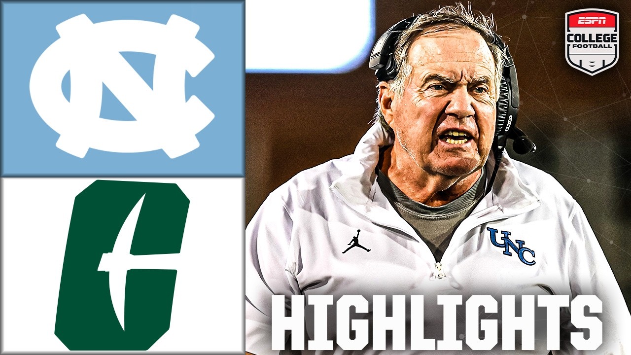 North Carolina Tar Heels vs. Charlotte 49ers | Full Game Highlights | ESPN College Football