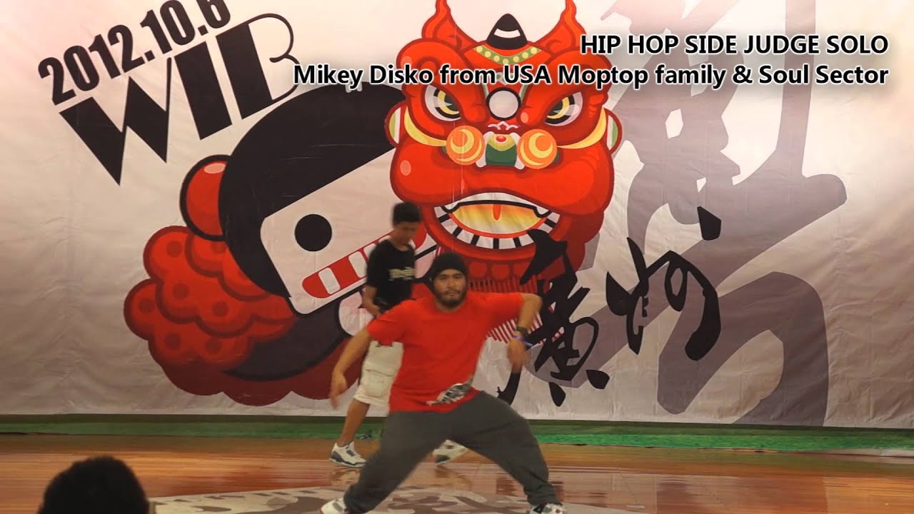MIKEY DISKO (Knuckle Neck Tribe)  Guangzhou, CHINA - HipHop Judge Demo @ WIB  (KOD Qualifier)