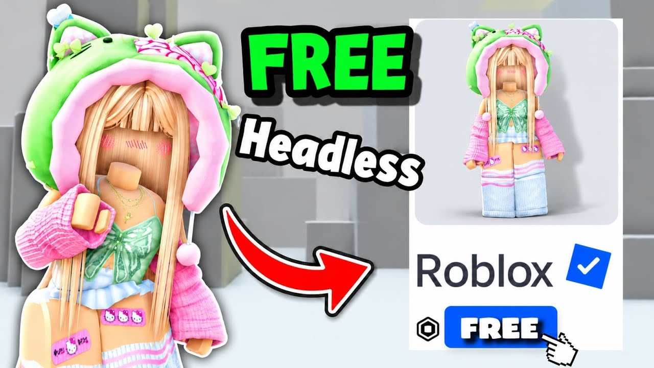 В Roblox только что добавили БЕСПЛАТНЫЕ НАБОРЫ АВАТАРОВ БЕЗ ГОЛОВЫ!😱😍
