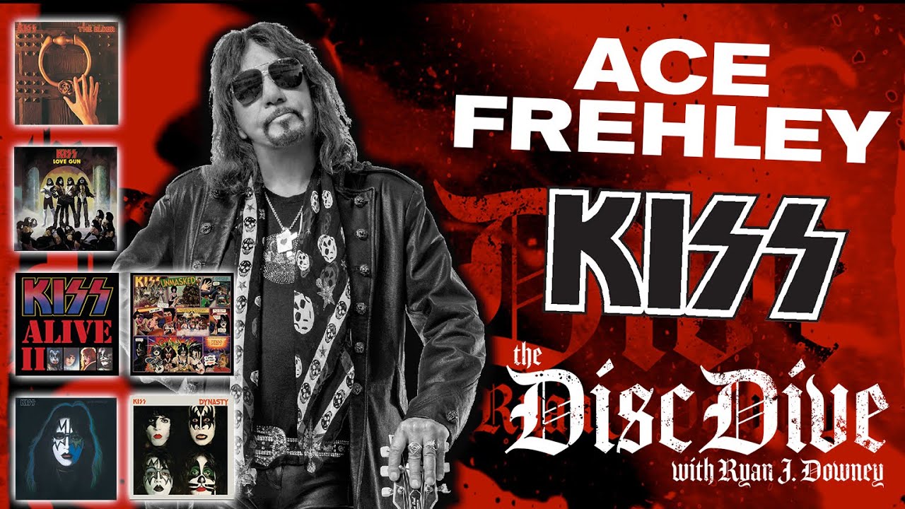 Ace Frehley Talks Love Gun, Alive II, Ace Frehley, Dynasty, & more - The Disc Dive w/ Ryan J. Downey