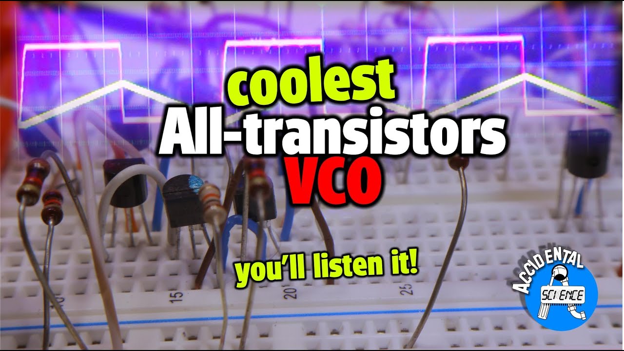 Built This Voltage-Controlled Oscillator Using Only Transistors – It Actually Works!