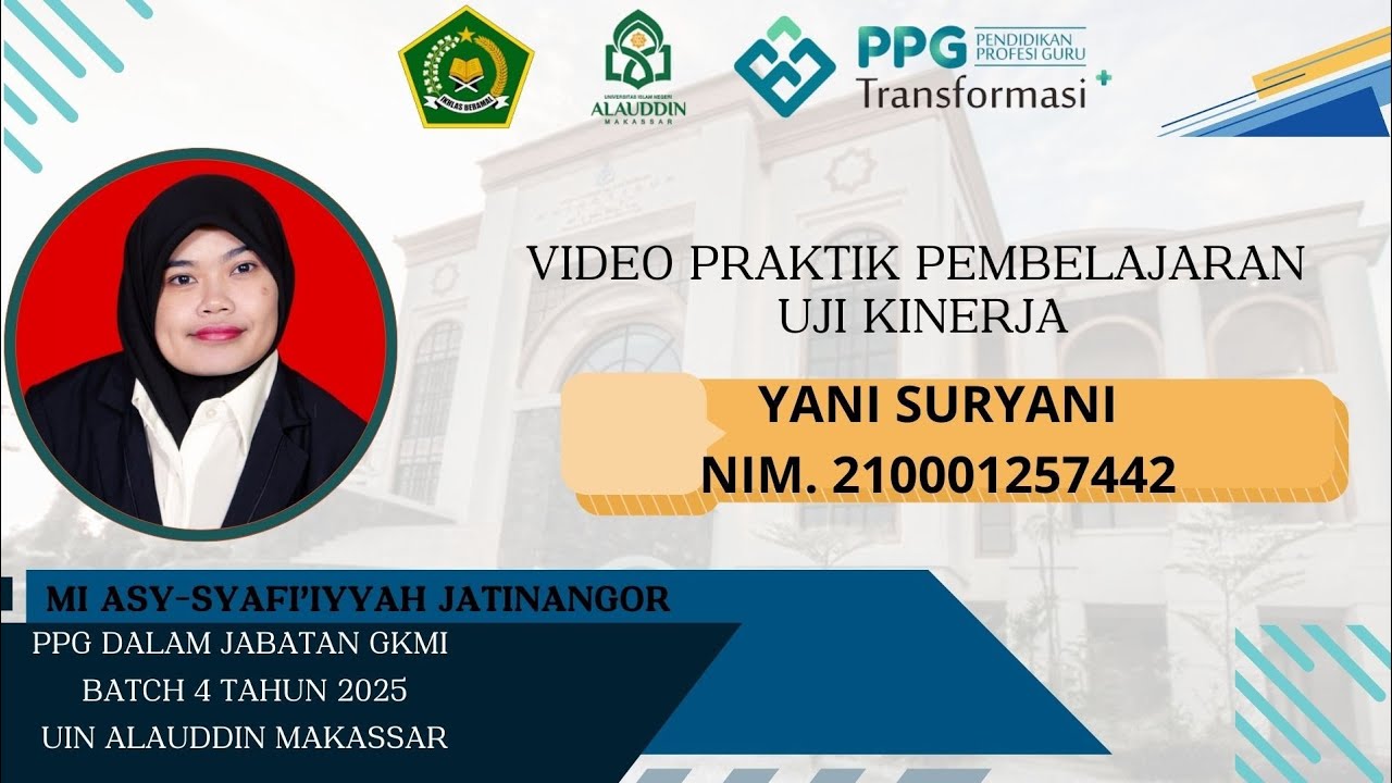 VIDEO UKIN KELAS 2 MAPEL B INDONESIA PPG BATCH IV TAHUN 2025
