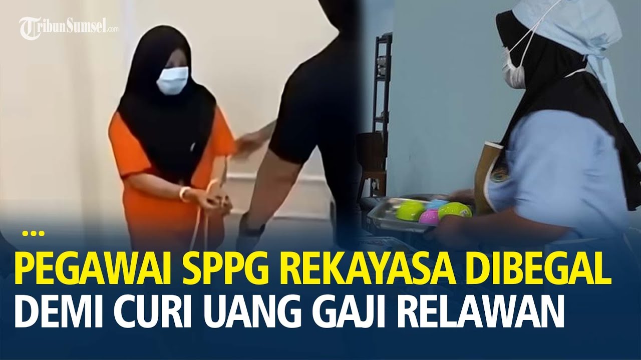 Pegawai SPPG Rekayasa Dibegal Demi Curi Uang Gaji Relawan Rp 59 Juta, Kini Ditangkap