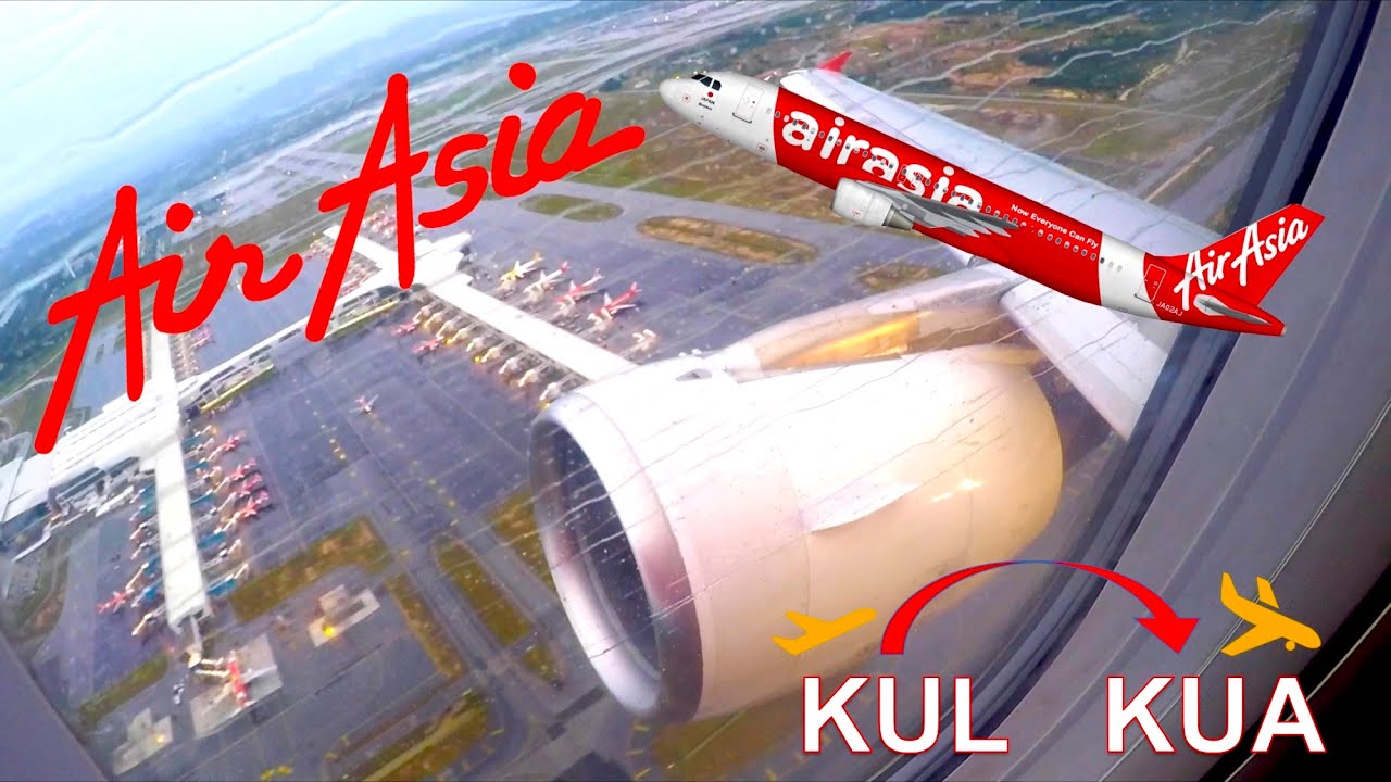 ✈︎ FULL FLIGHT ✈︎ AIR ASIA || Airbus A320 || NEW ROUTE to KUANTAN (KUA)