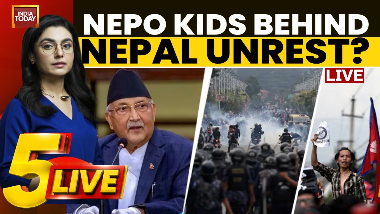 Nepal Protests LIVE News: Nepal PM Oli Resigns Amid Deadly Protests, Army Appeals For Peace | 5Live
