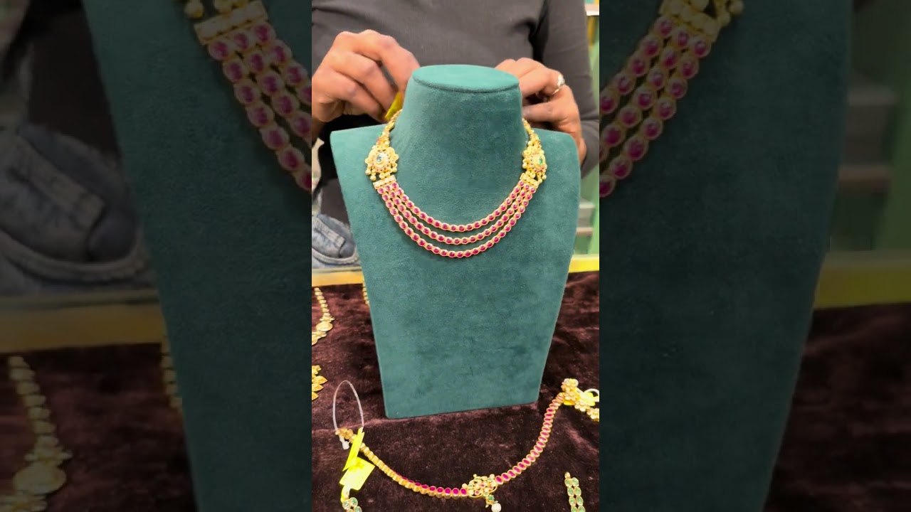 Simple necklace collections from @TheVelliShop_TVS . Best silver jewellery in Chennai 
