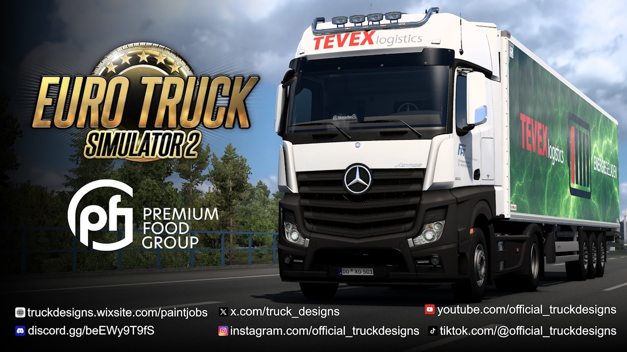 Euro Truck Simulator 2 - Tönnies & TEVEXlogistics