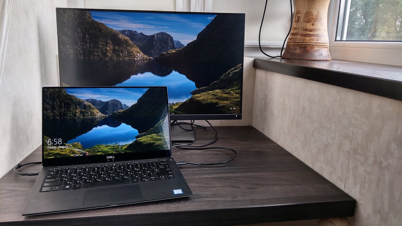 Подключаем второй монитор к ноутбуку через дешевый кабель 2E usb type-c &ndash; Display Port.