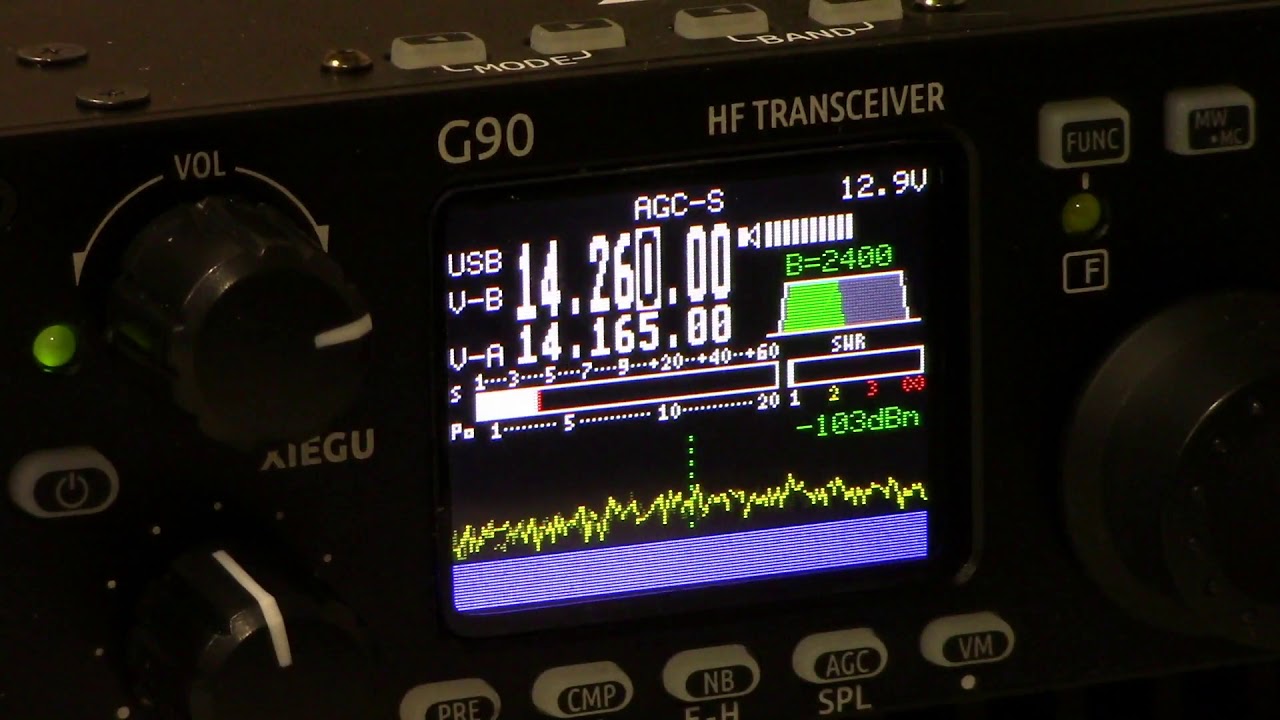 Xiegu G90 first set up and SSB QSO's on 20 meters Feb 2019