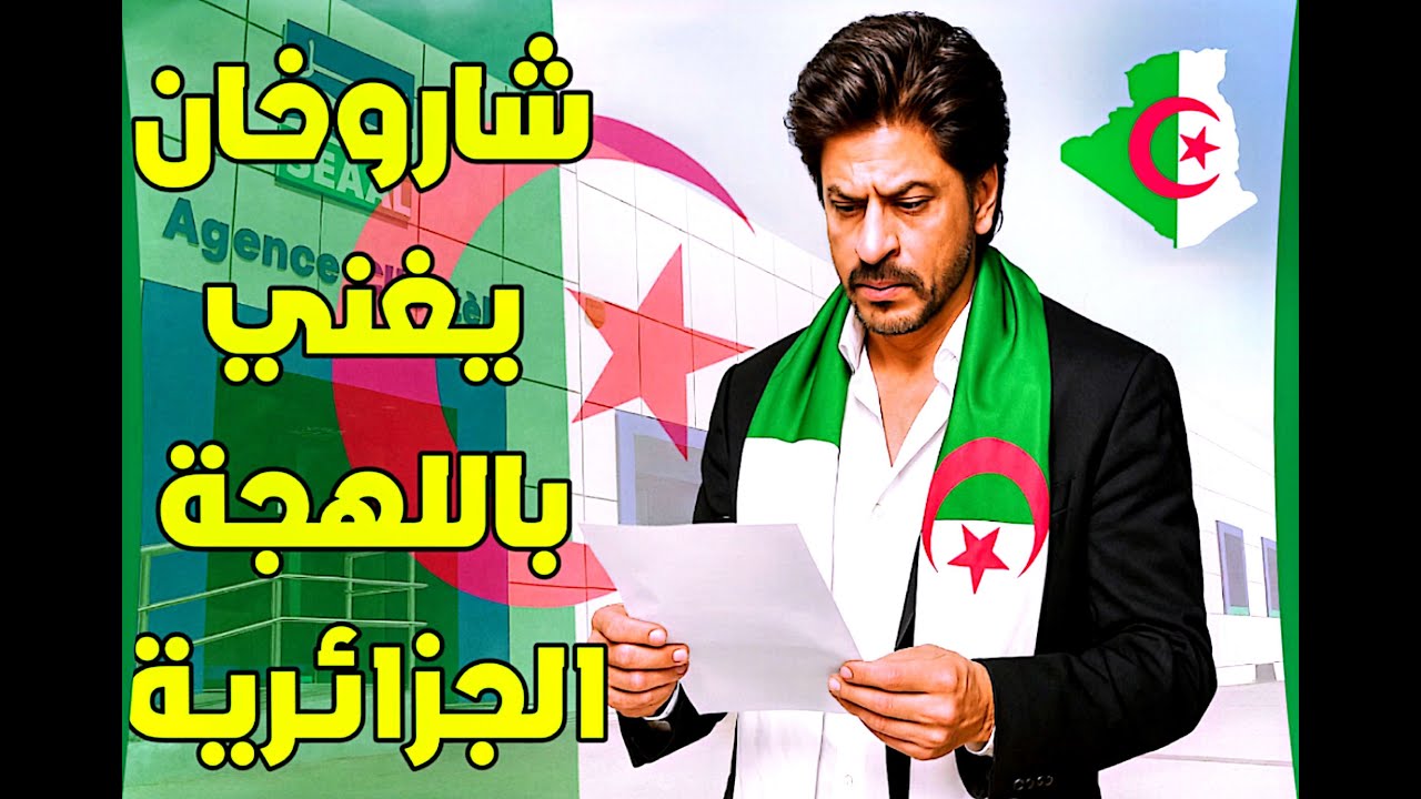 شاروخان يغني للجزائر - الغاز والتريسيتي - (شاروخان باللهجة الجزائرية)