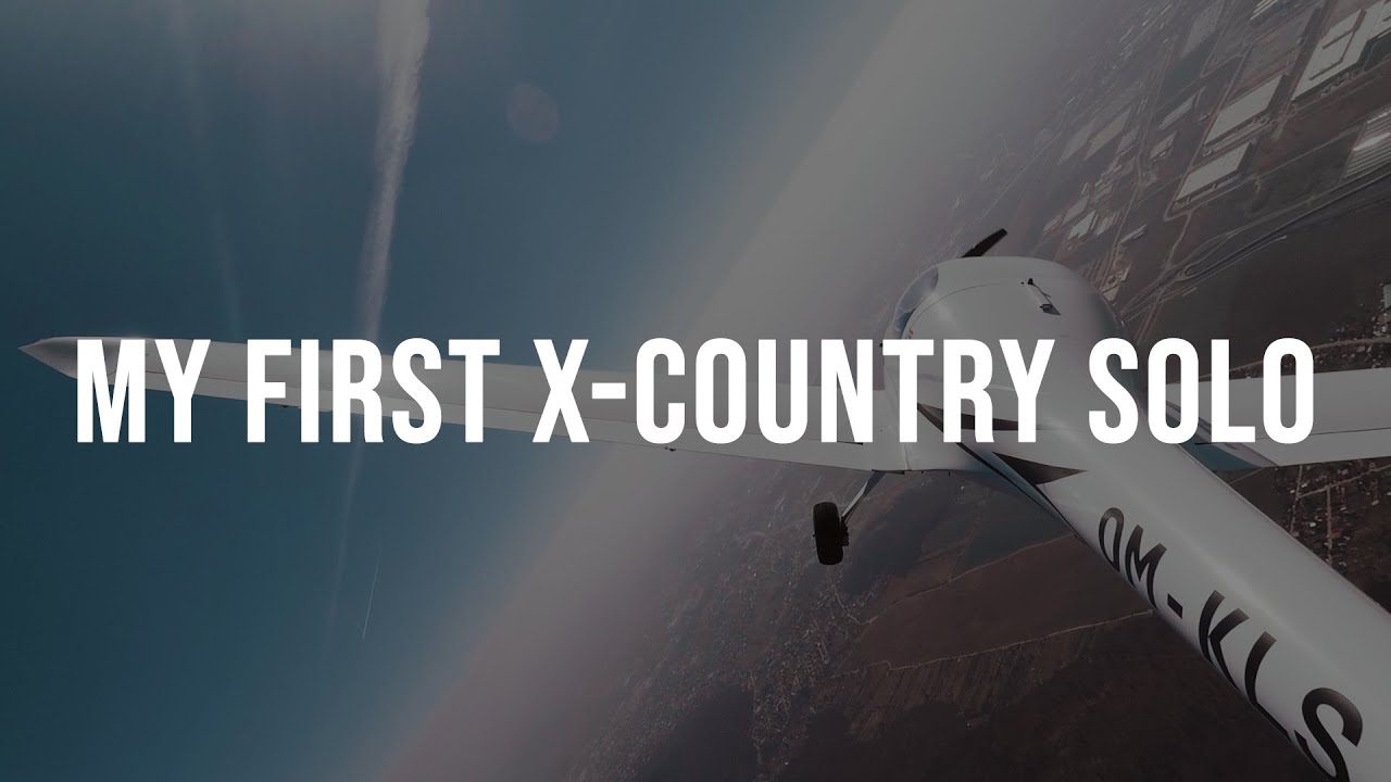 PPL First Cross Country Solo - DA20 Katana - Seagle Air FTO