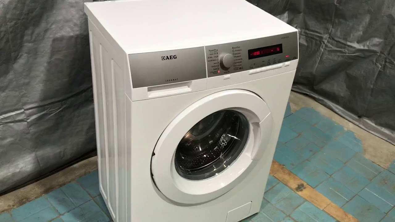 Узкая стиральная машина AEG, 45 сантиметров! Модель: AEG L76275SL