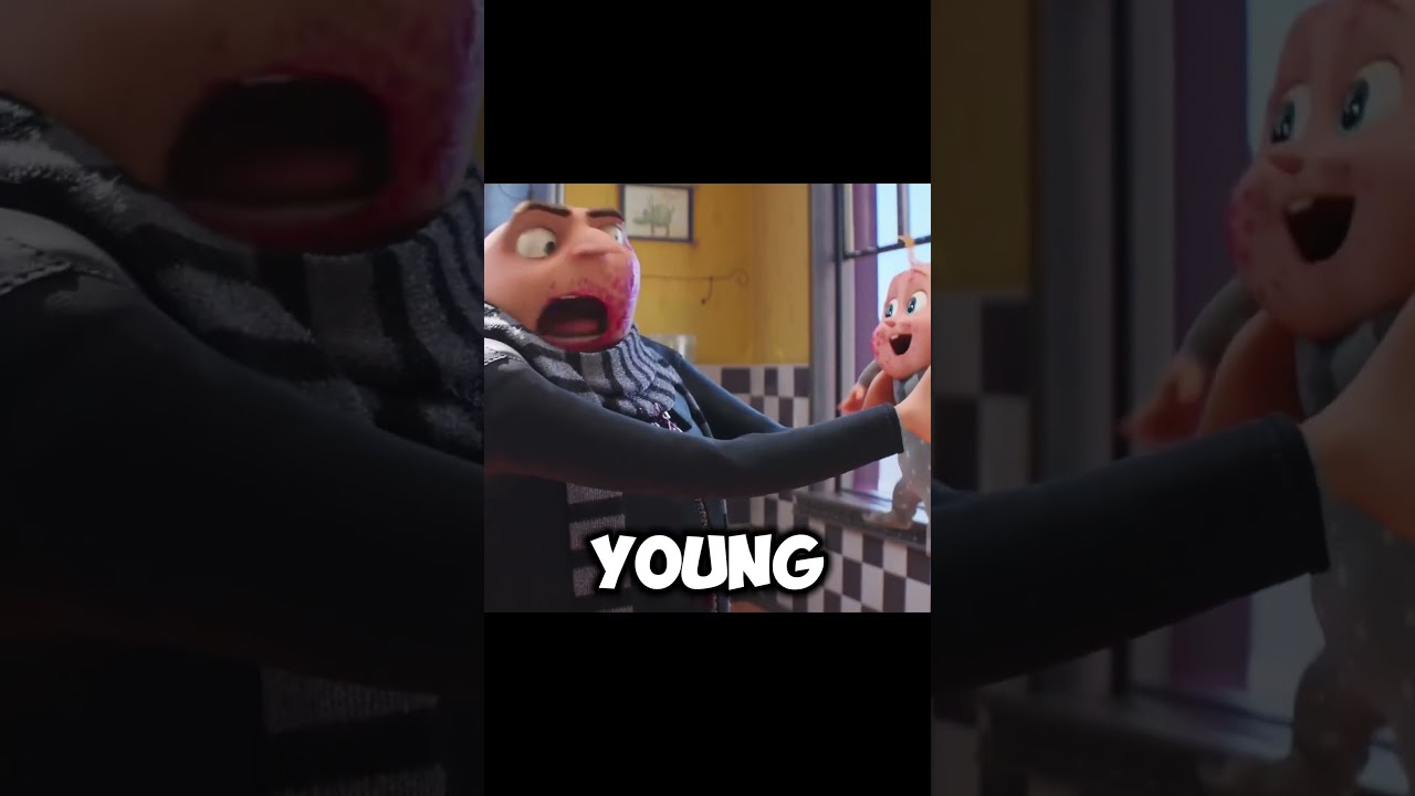 Despicable Me 4: Gru&rsquo;s Funniest Moments! | Burnt Hair Woman Chase ! #shorts