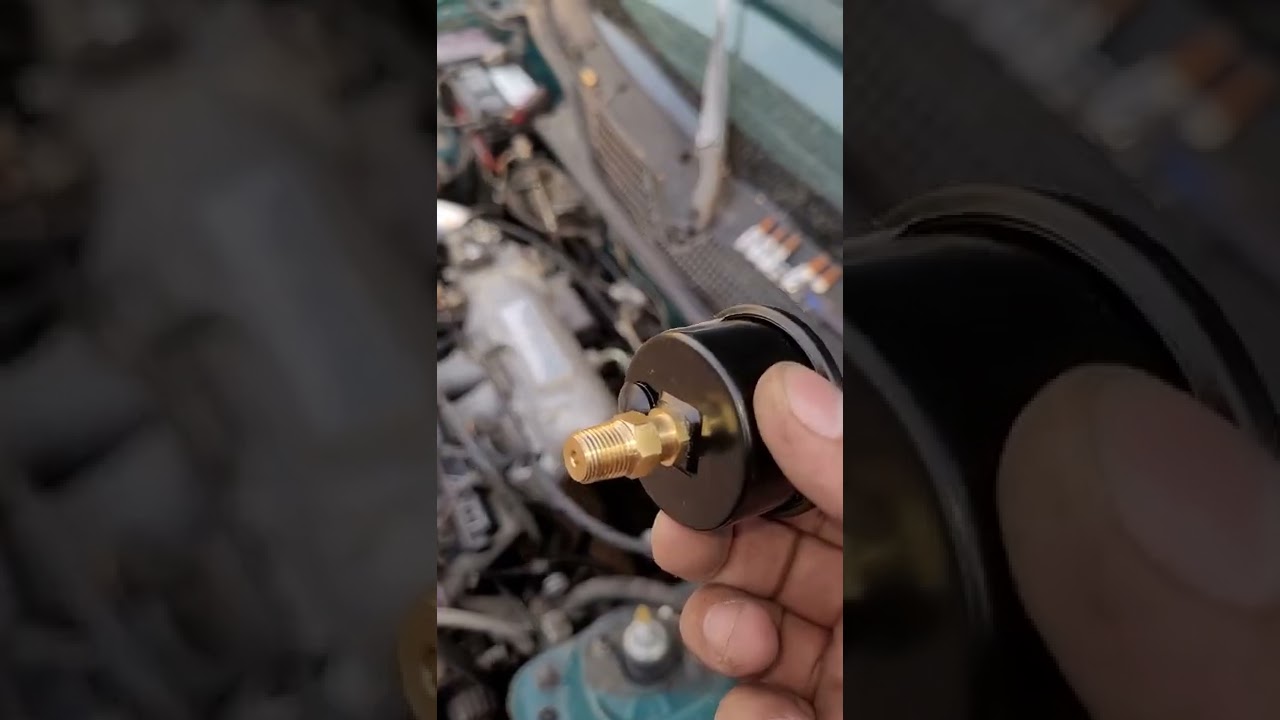 B series AEM fuel pressure regulator and Grams gauge