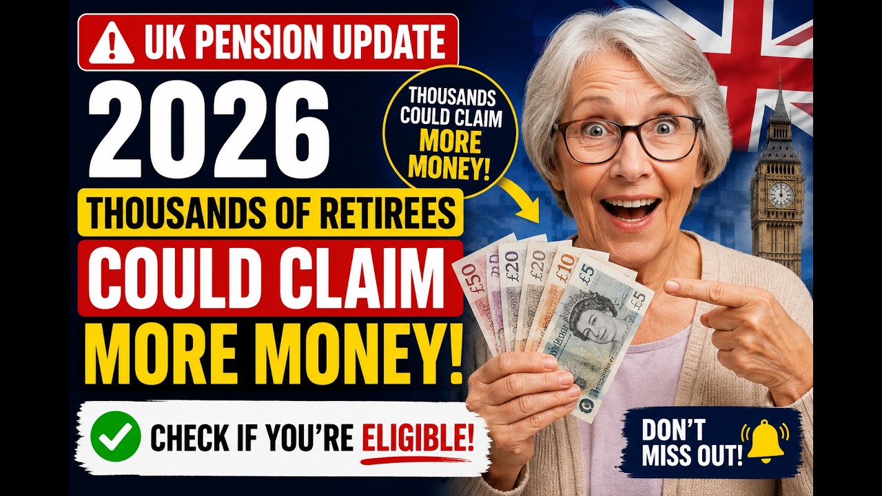 🚨 UK Pension Update 2026: Thousands of Retirees Could Claim More Money &ndash; Check If You're Eligible!
