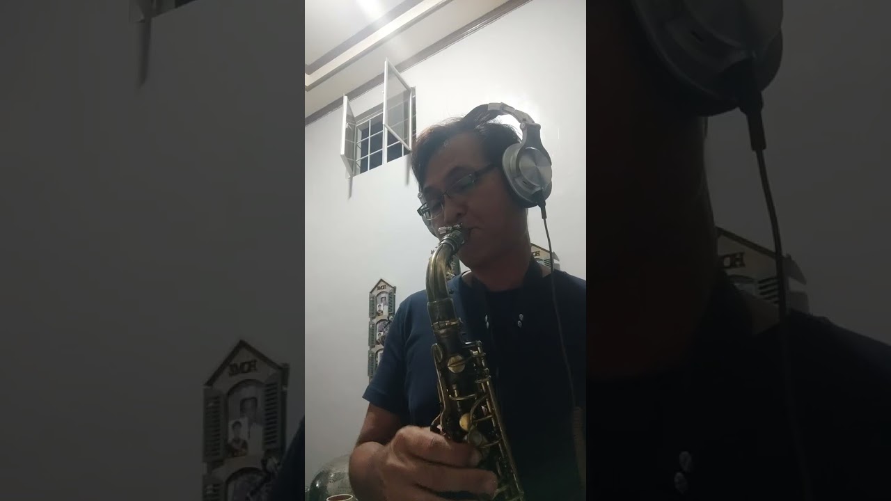 Somewhere in time alto sax cover