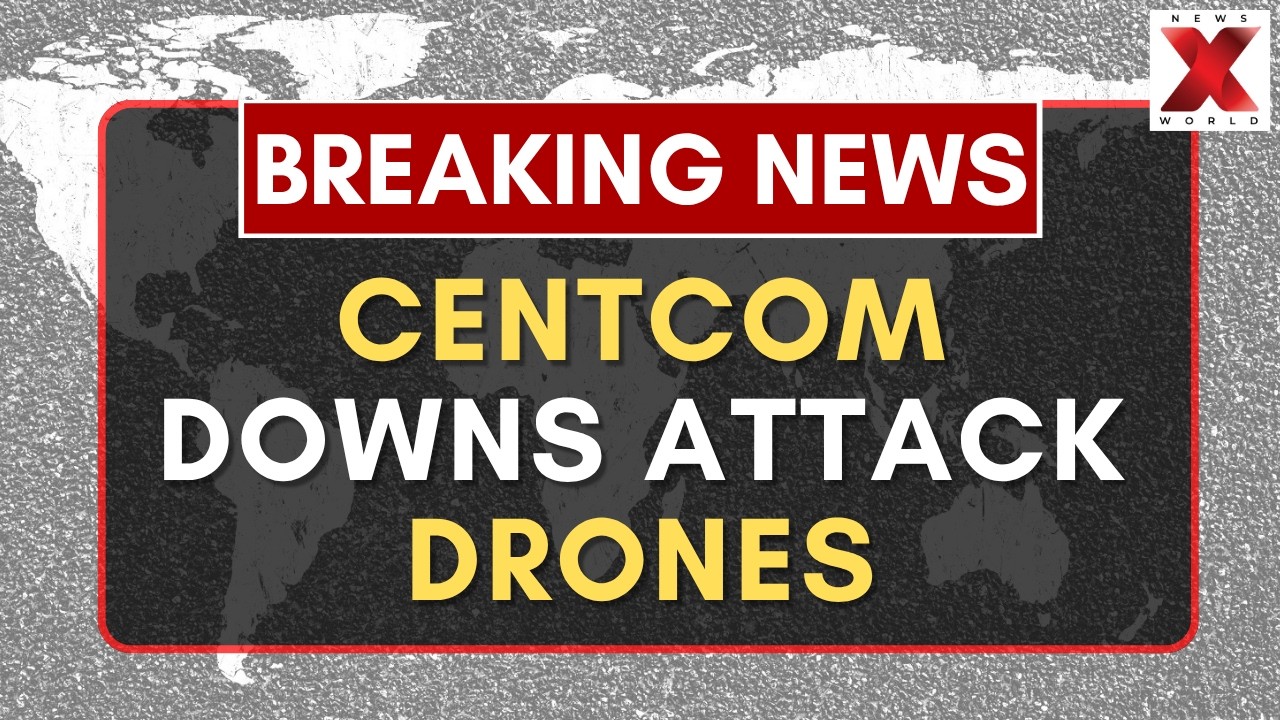 CENTCOM downs drones amid Gulf tensions escalation | NewsX World