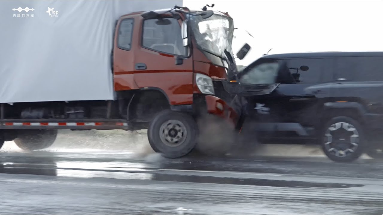 2024 BYD Leopard 8 Crash Test #BYD #leopard8 #crashtest #chinesecar